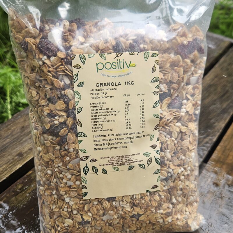 Positiv Granola vegana 1 K