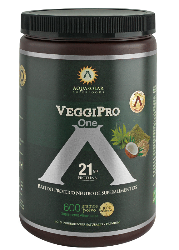 Aquasolar VeggiPro One 600g polvo 100% Natural