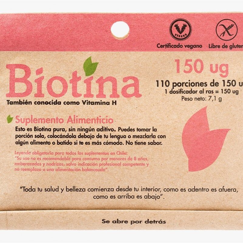 Dulzura natural ..Biotina