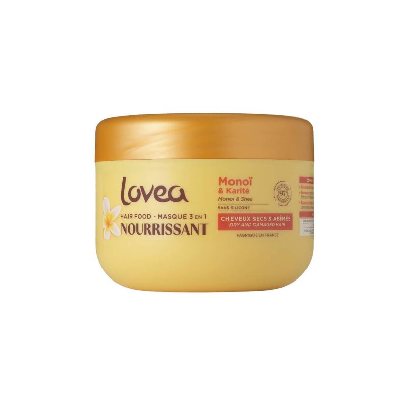 Lovea Hair-Food MONOI & Karite - Cabello Seco - 390 ml