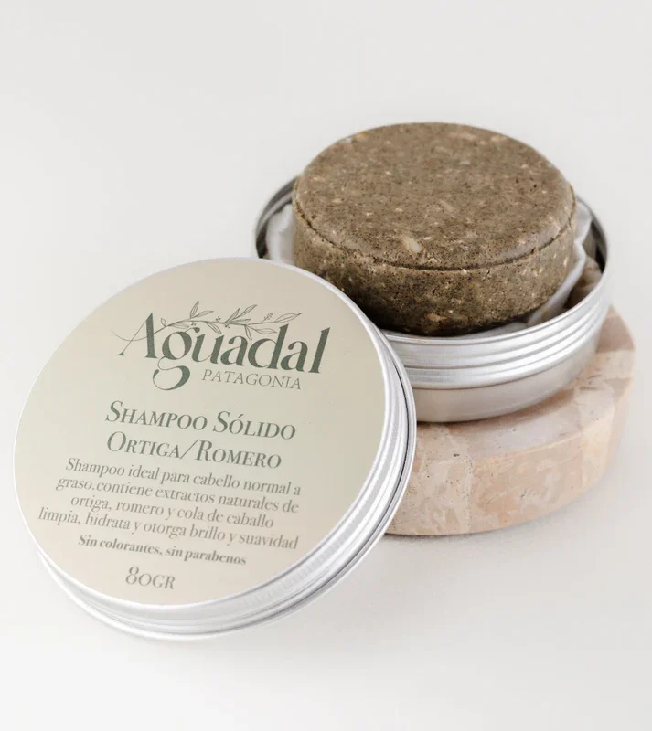 Aguadal Patagonia Shampoo sólido Ortiga Romero 60g