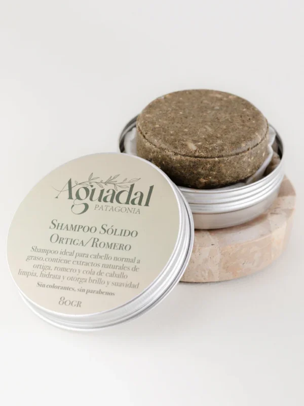 Aguadal Patagonia Shampoo sólido Ortiga Romero 60g