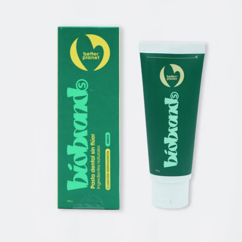Biobrand Pasta dental Menta s/flúor 100g