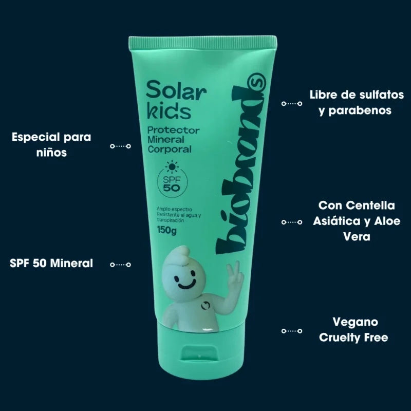 Biobrands Bloqueador solar mineral Kids SPF 50