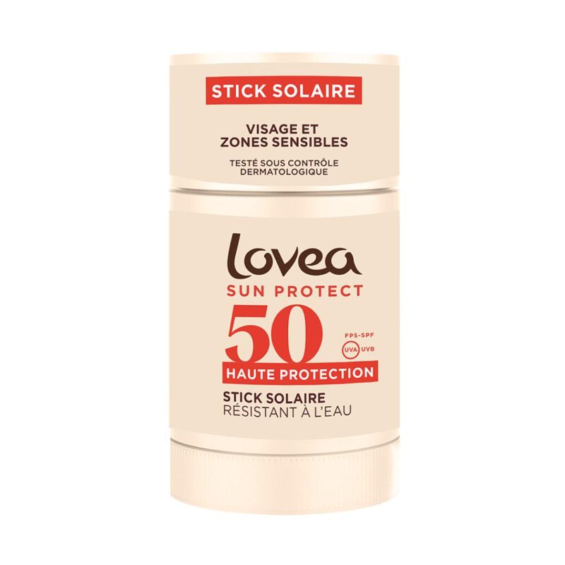 Lovea Stick protector solar SPF 50 Monoi de Tahiti 40g